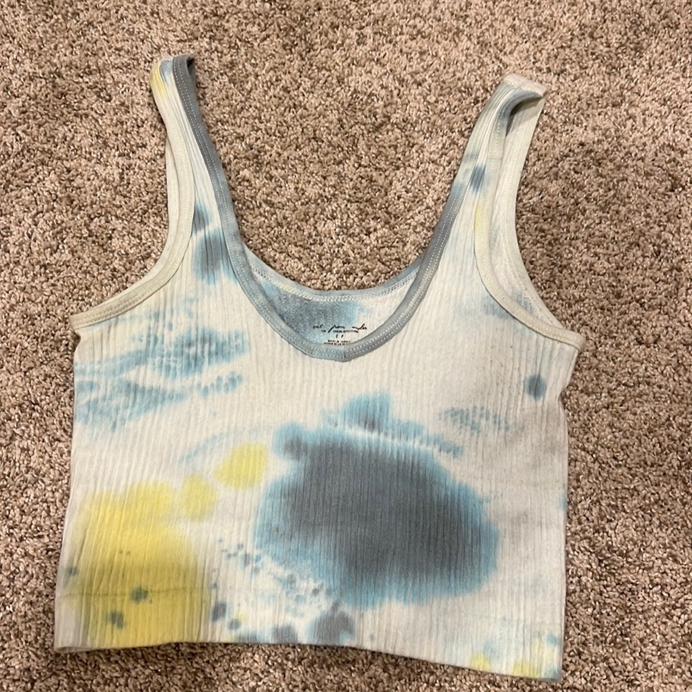 Urban Outfitter “Out from Under” tie due cropped tank size S